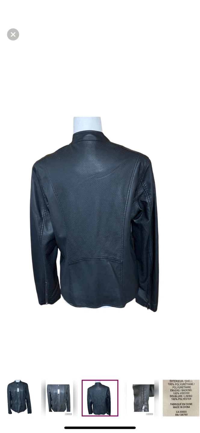 Women’s black jacket size large - photo 3