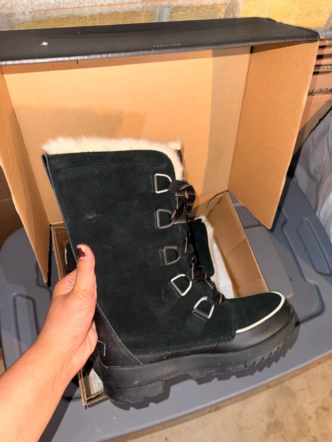 Sorel Waterproof Black Winter Boots image indicator(5)