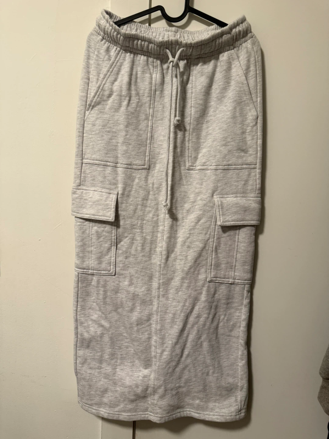 Garage Utility Maxi Skirt - Size XS - Grey