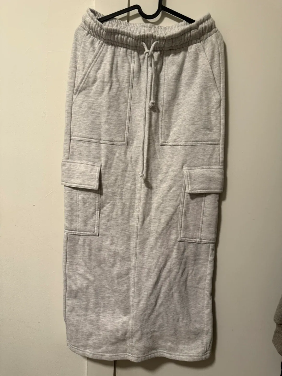 Garage Utility Maxi Skirt - Size XS - Grey thumbnail