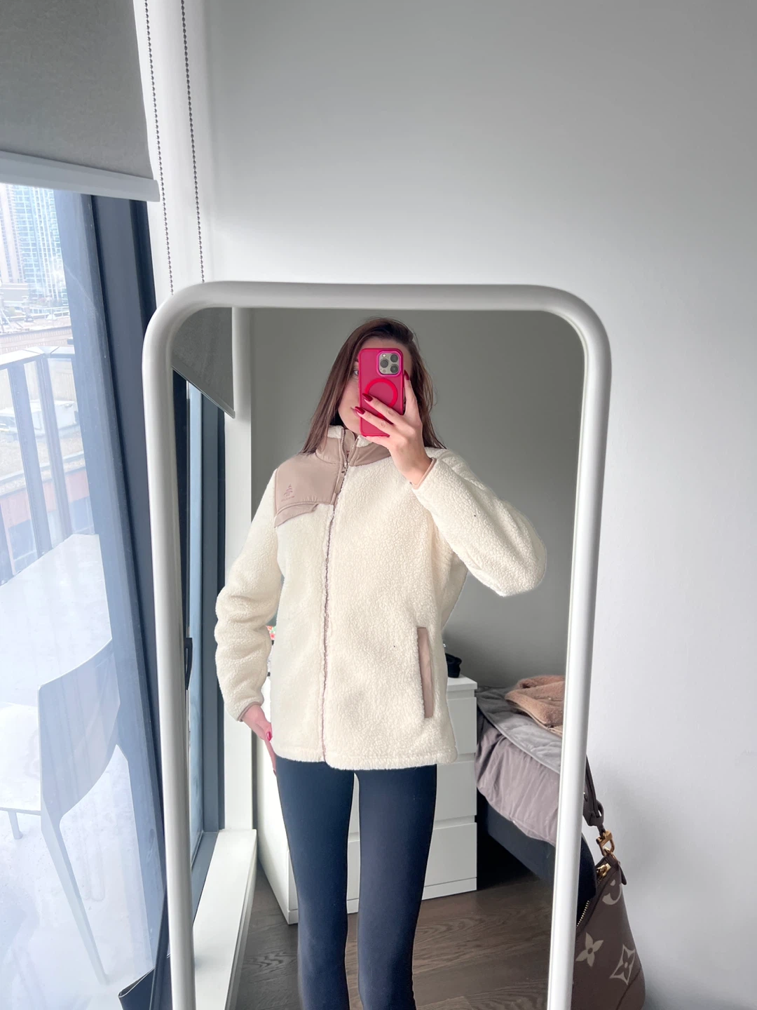 Woods Cream Fleece Jacket - Size L - photo 2