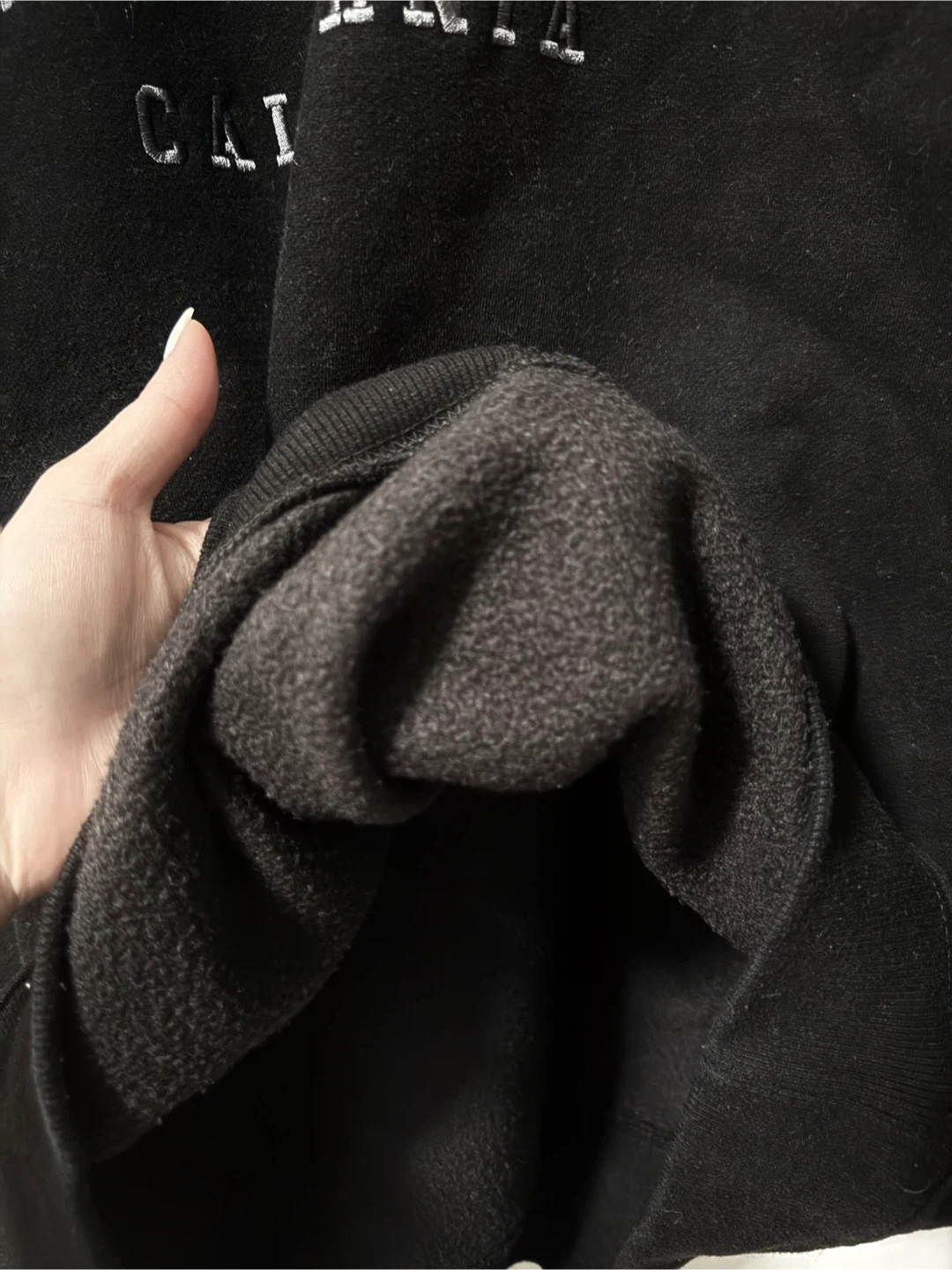 RAW STUDIO Santa Monica Black Sweatshirt - photo 2