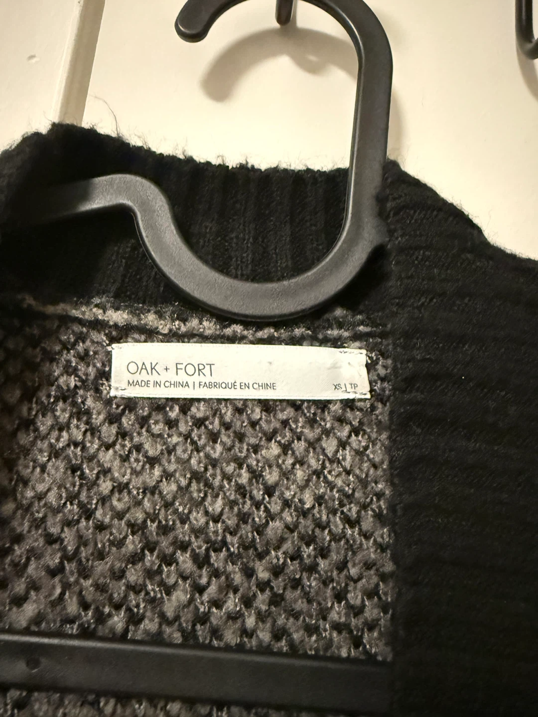 Oak + Fort Plaid Cardigan - Size XS - photo 2