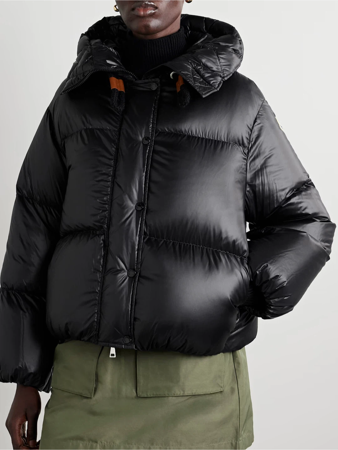 Moncler Black Padded Down Jacket