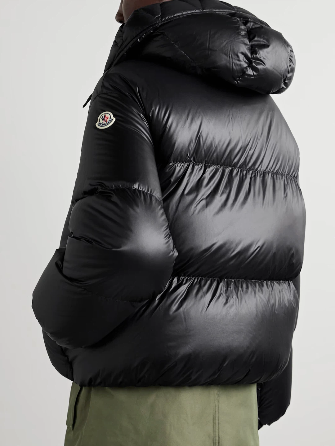 Moncler Black Padded Down Jacket - photo 2
