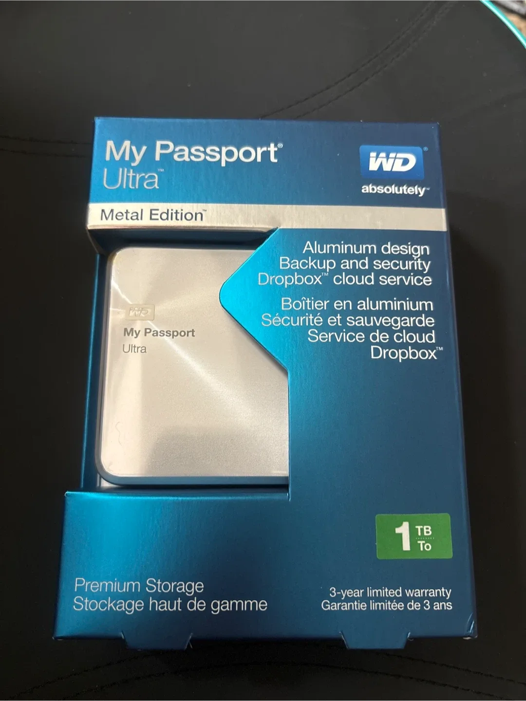 WD My Passport Ultra 1TB Metal Edition thumbnail