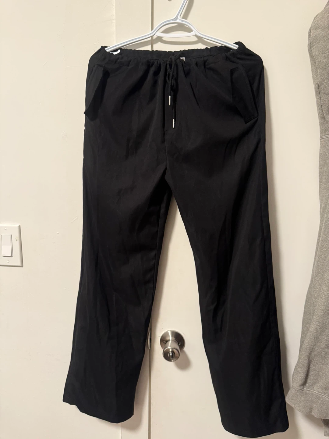 Black Drawstring Pants