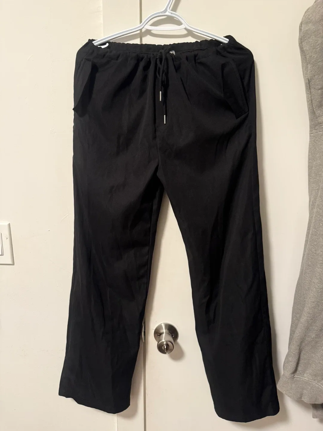 Black Drawstring Pants image indicator(2)