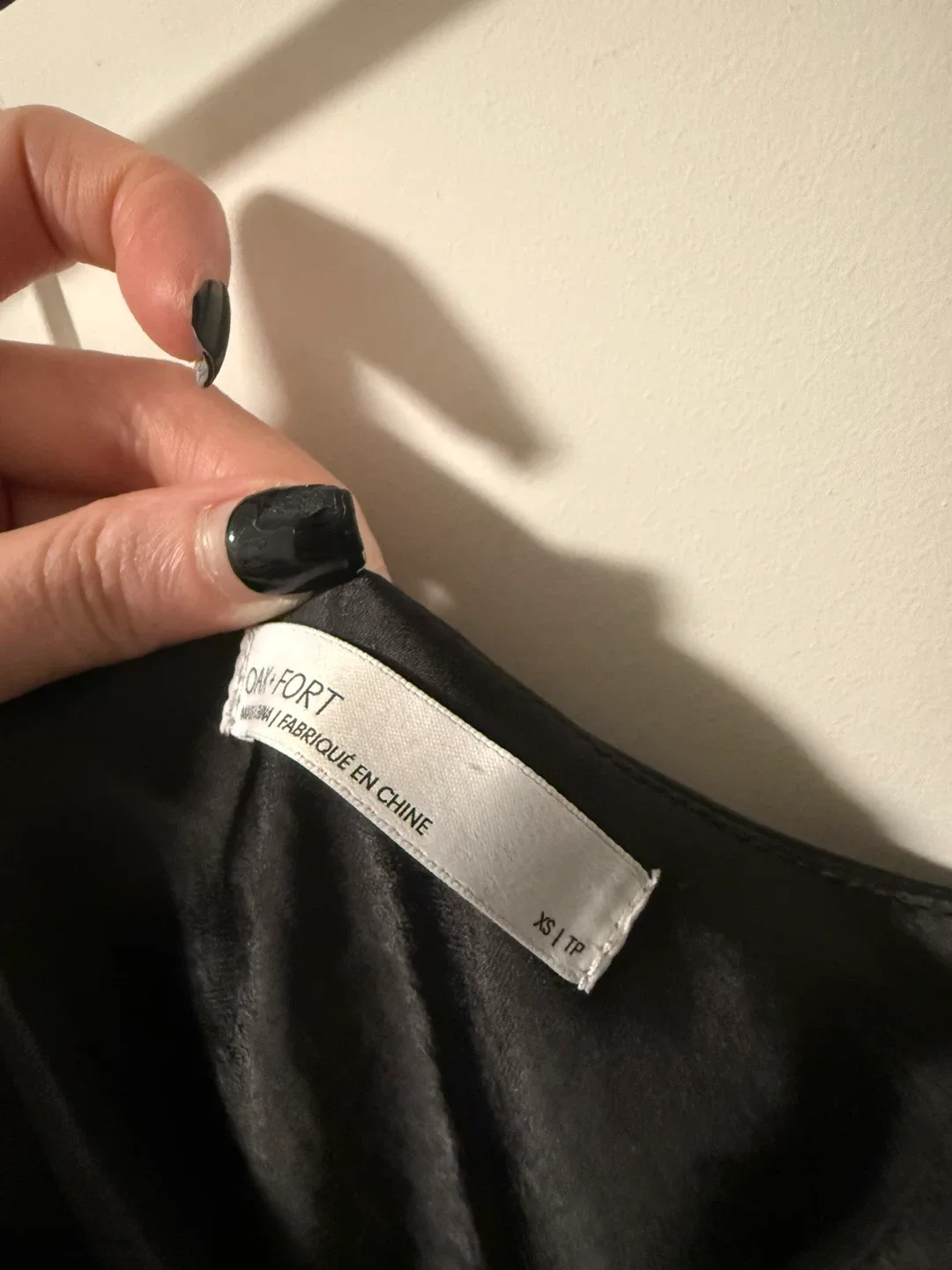 Oak + Fort Black Dress - Size XS image indicator(2)