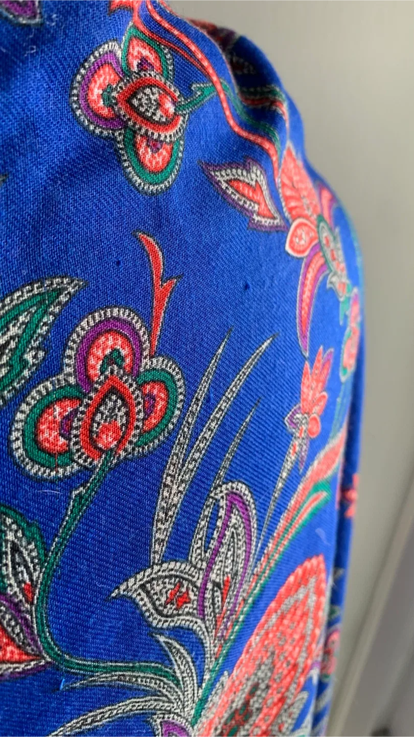 Vintage Floral Pashmina Shawl image indicator(10)