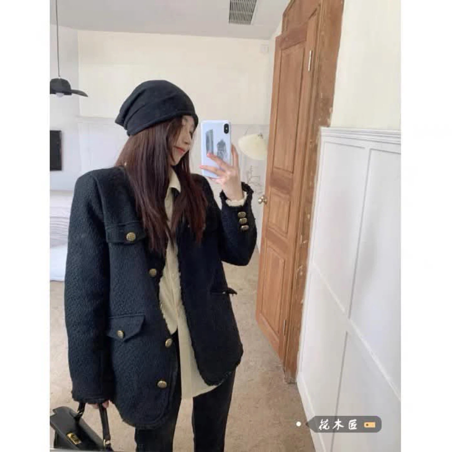 Black Tweed Jacket - photo 4