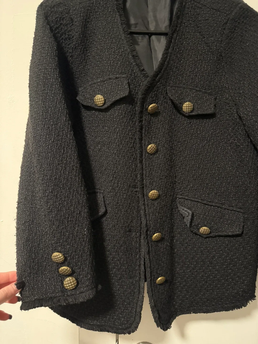 Black Tweed Jacket image indicator(2)