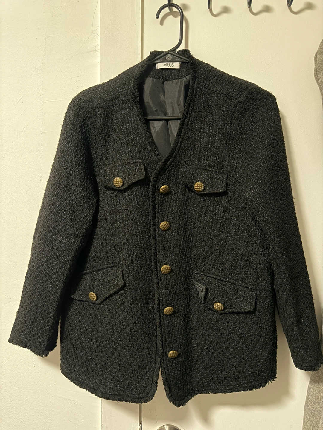 Black Tweed Jacket
