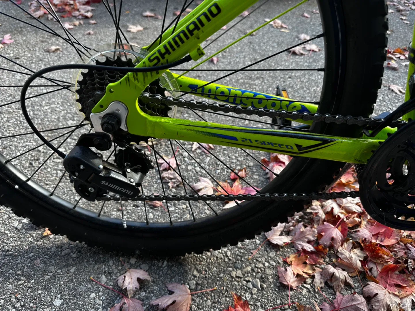 Mongoose 21-Speed Mountain Bike - Green image indicator(3)