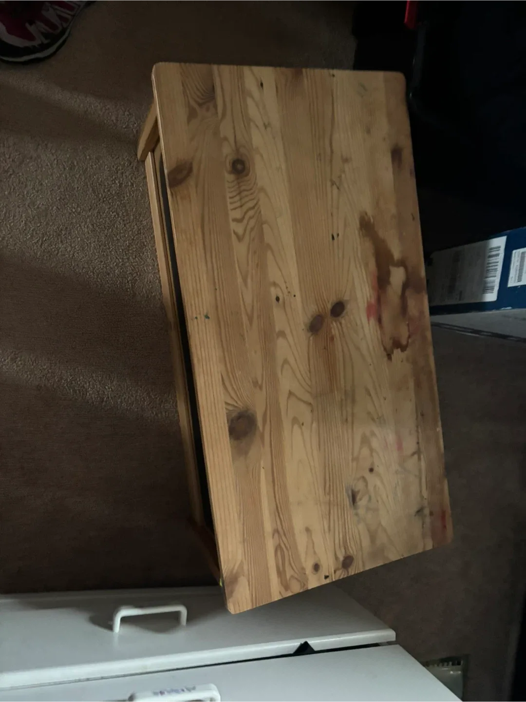 IKEA Wooden Storage Trunk/toy box image indicator(2)