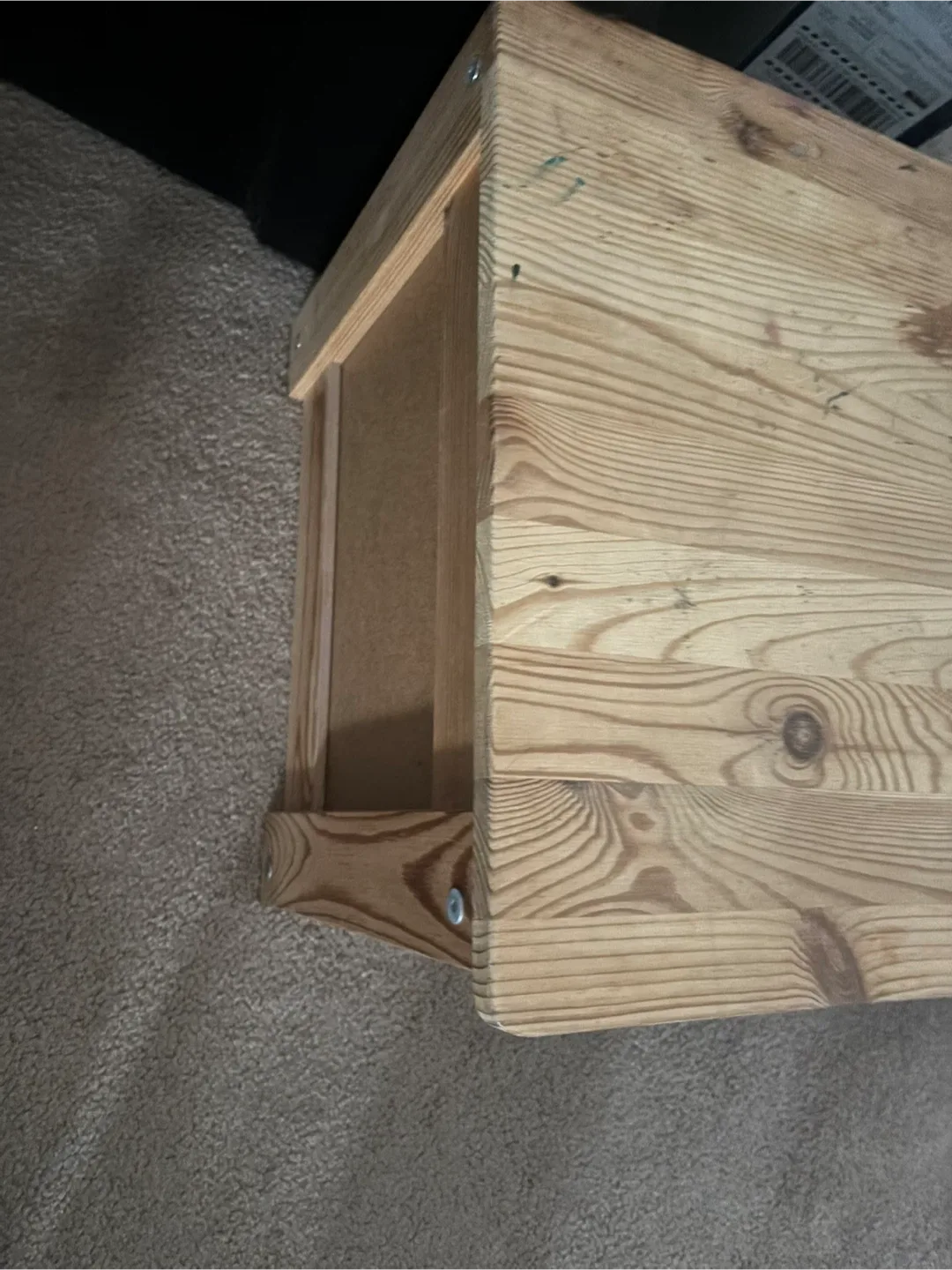 IKEA Wooden Storage Trunk/toy box image indicator(3)