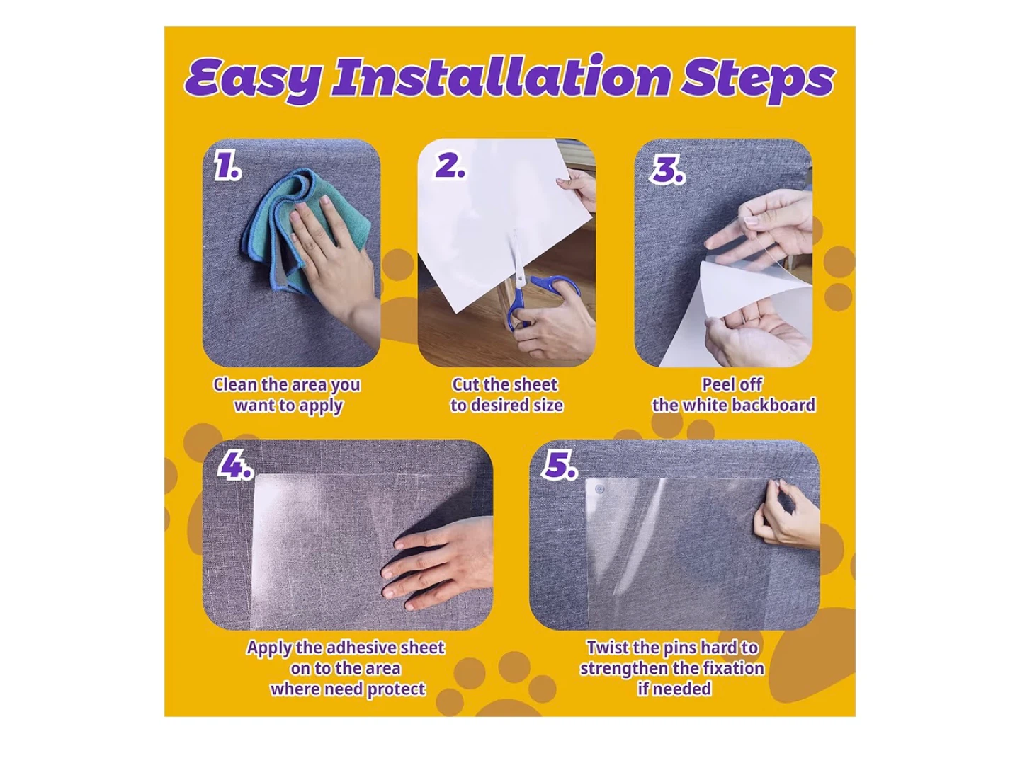 Auntie Kat scratching furniture protector two pack - photo 4