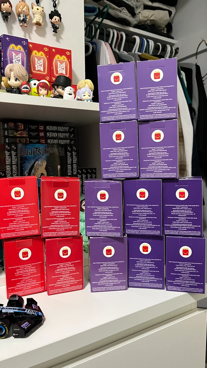 McDonald's TinyTAN BTS Meal Toy