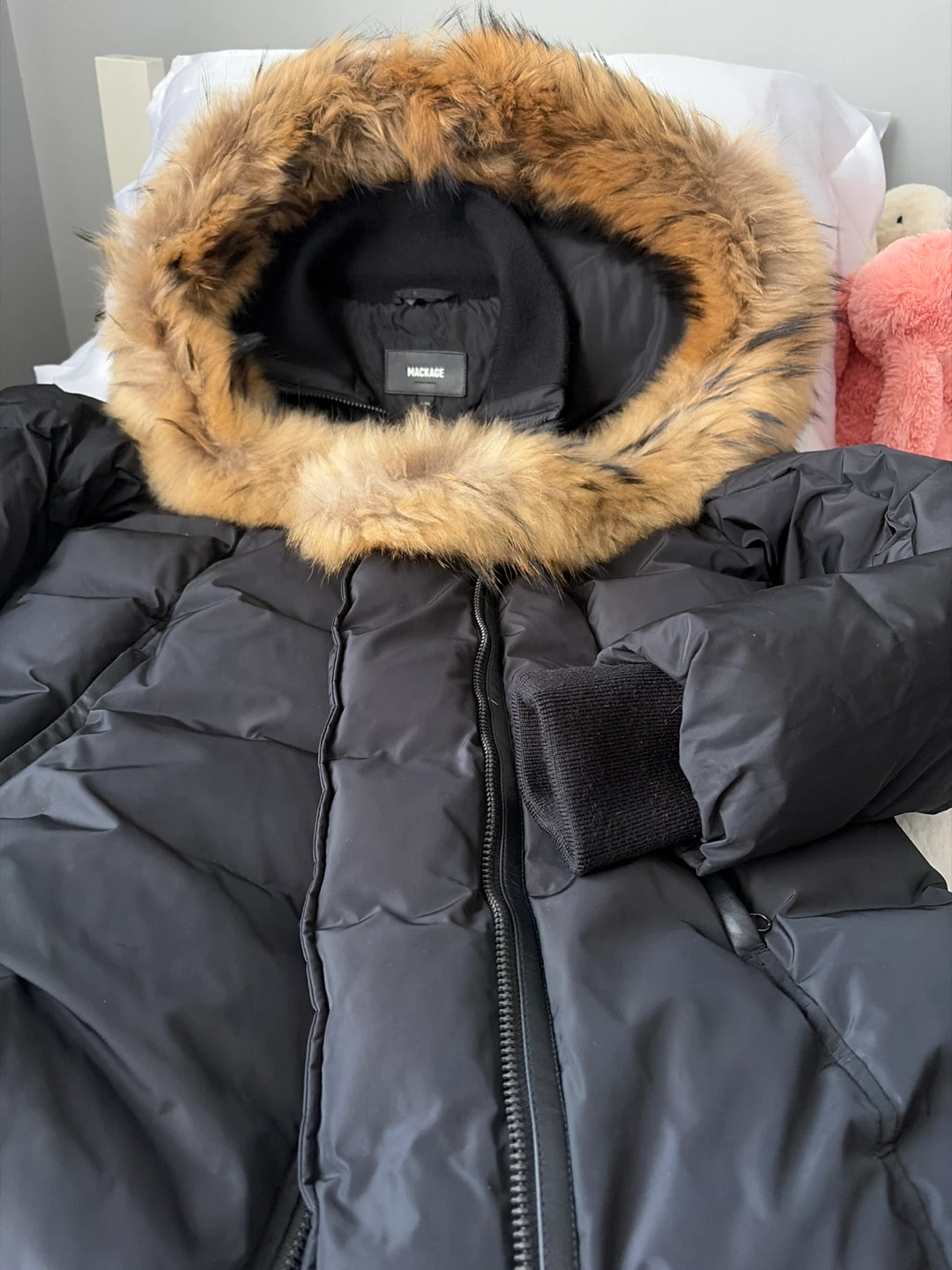 Mackage Montreal Black Winter Coat XL/TG - photo 5