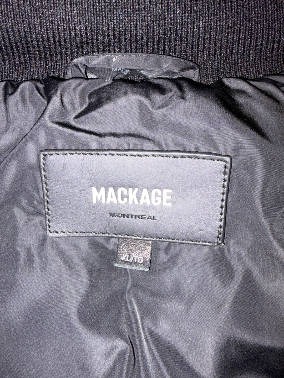 Mackage Montreal Black Winter Coat XL/TG - photo 4