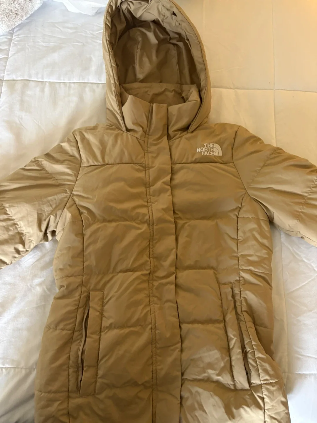The North Face Puffer Jacket - Beige image indicator(2)
