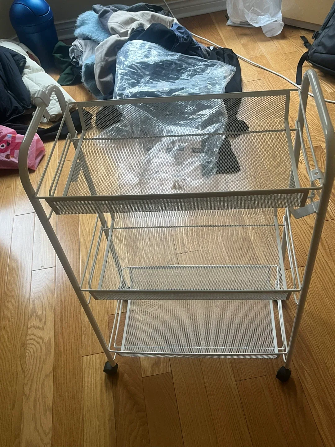 IKEA RÅSHULT White Utility Cart image indicator(2)