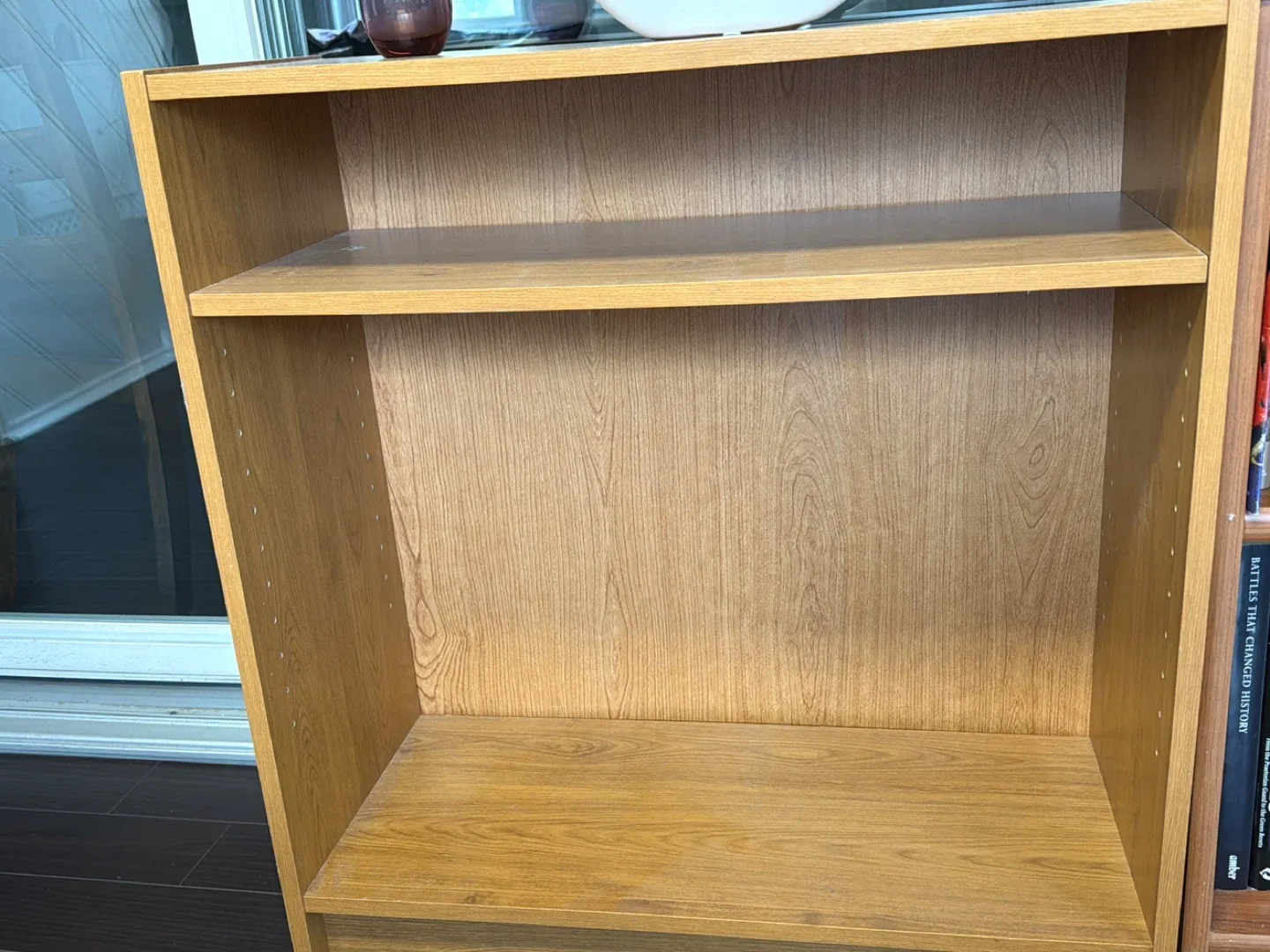 Book case  is 28 inches long , width is 12 inches, height is 29
