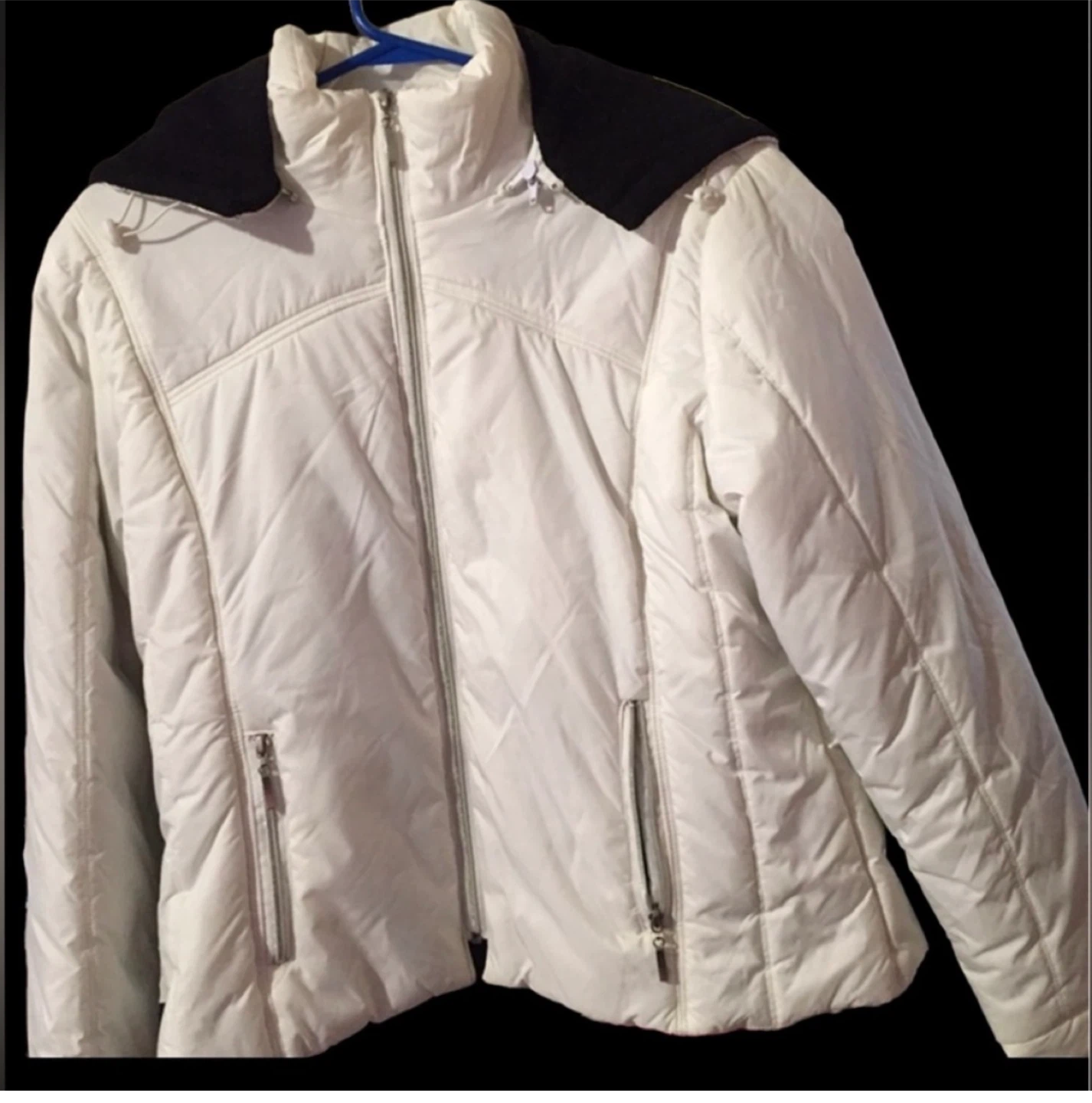 White winter jacket