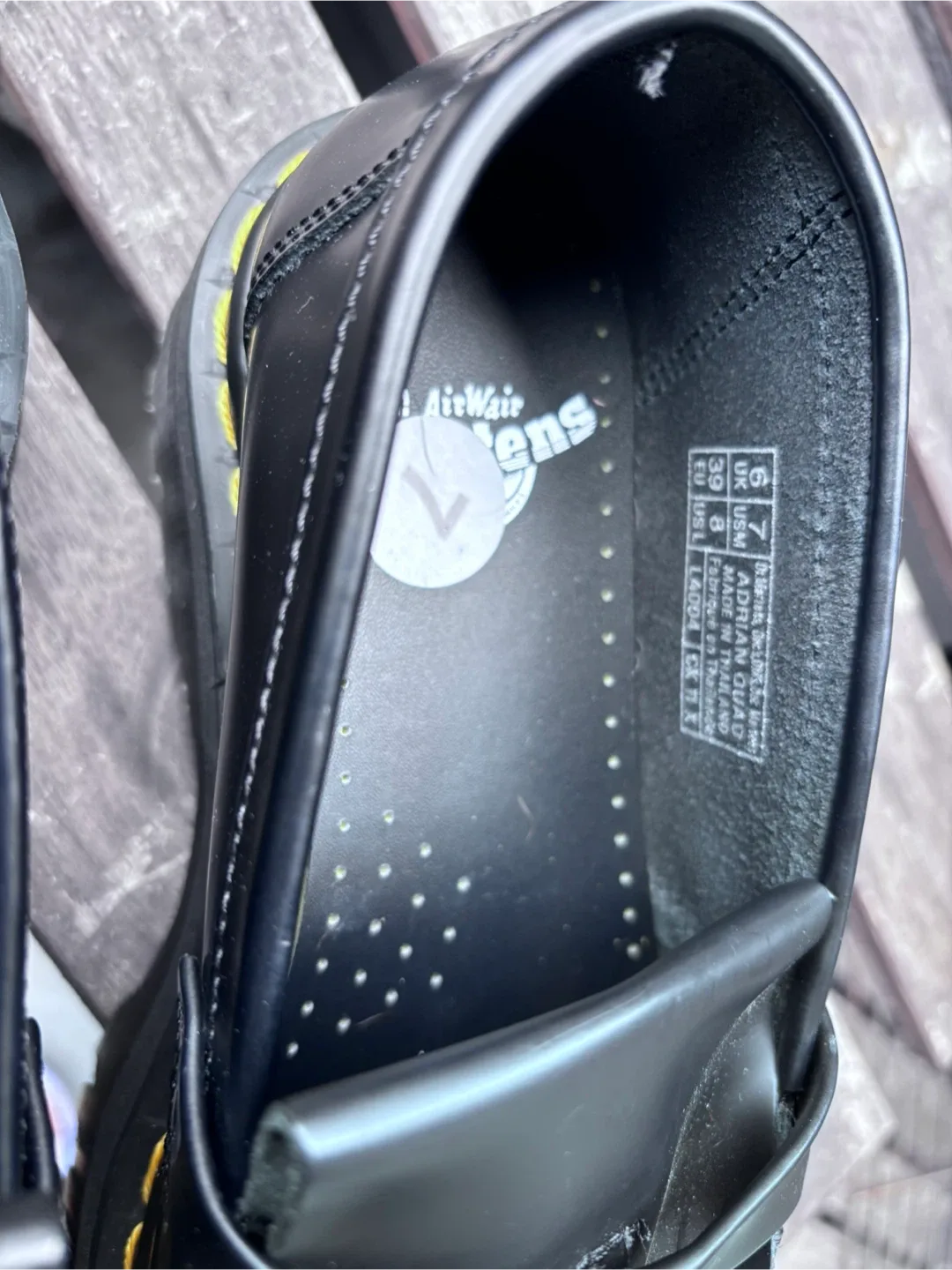 Dr. Martens Adrian Quad Loafers - Size USM 7 image indicator(3)