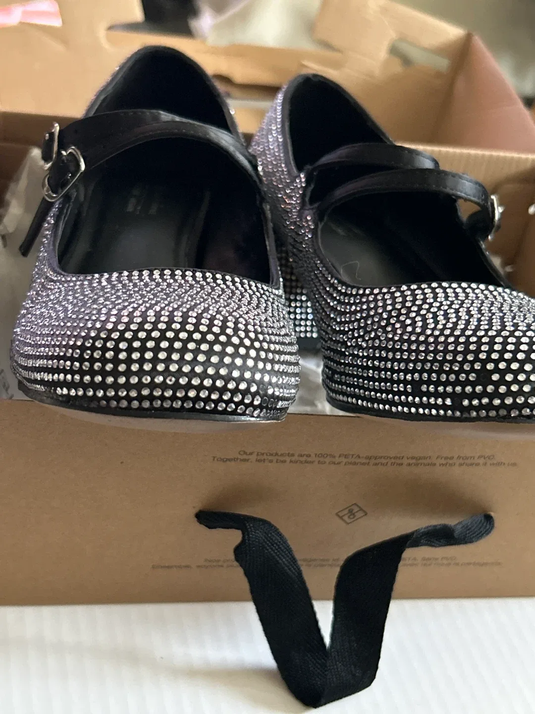 Call It Spring Vegan Rhinestone Mary Janes image indicator(6)