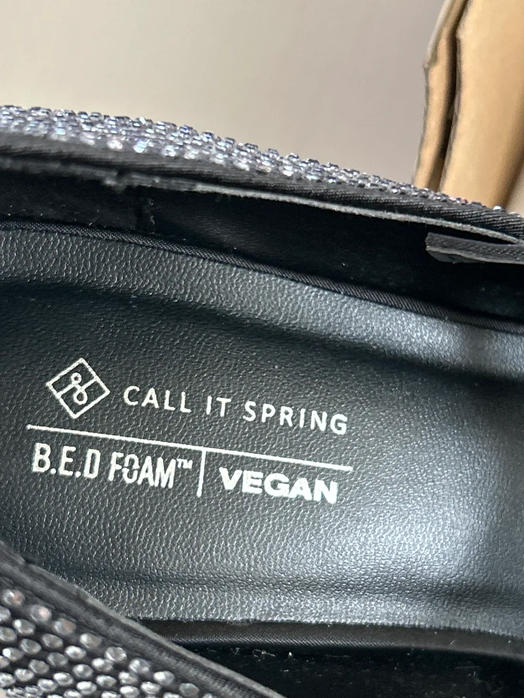 Call It Spring Vegan Rhinestone Mary Janes image indicator(5)