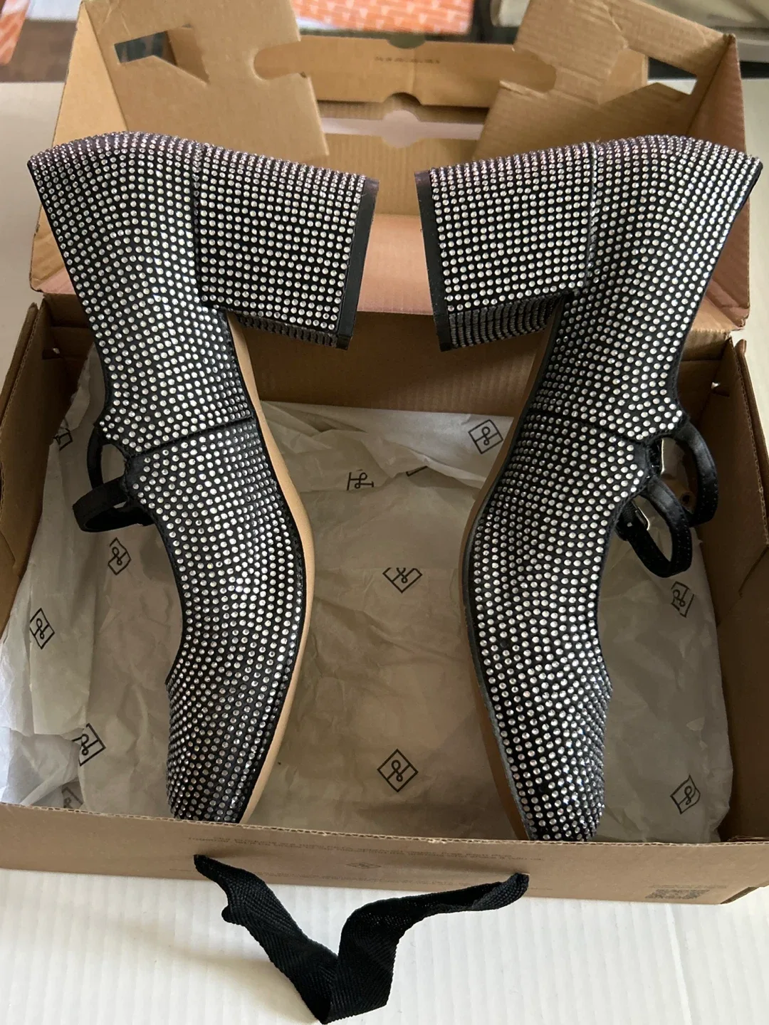 Call It Spring Vegan Rhinestone Mary Janes image indicator(4)