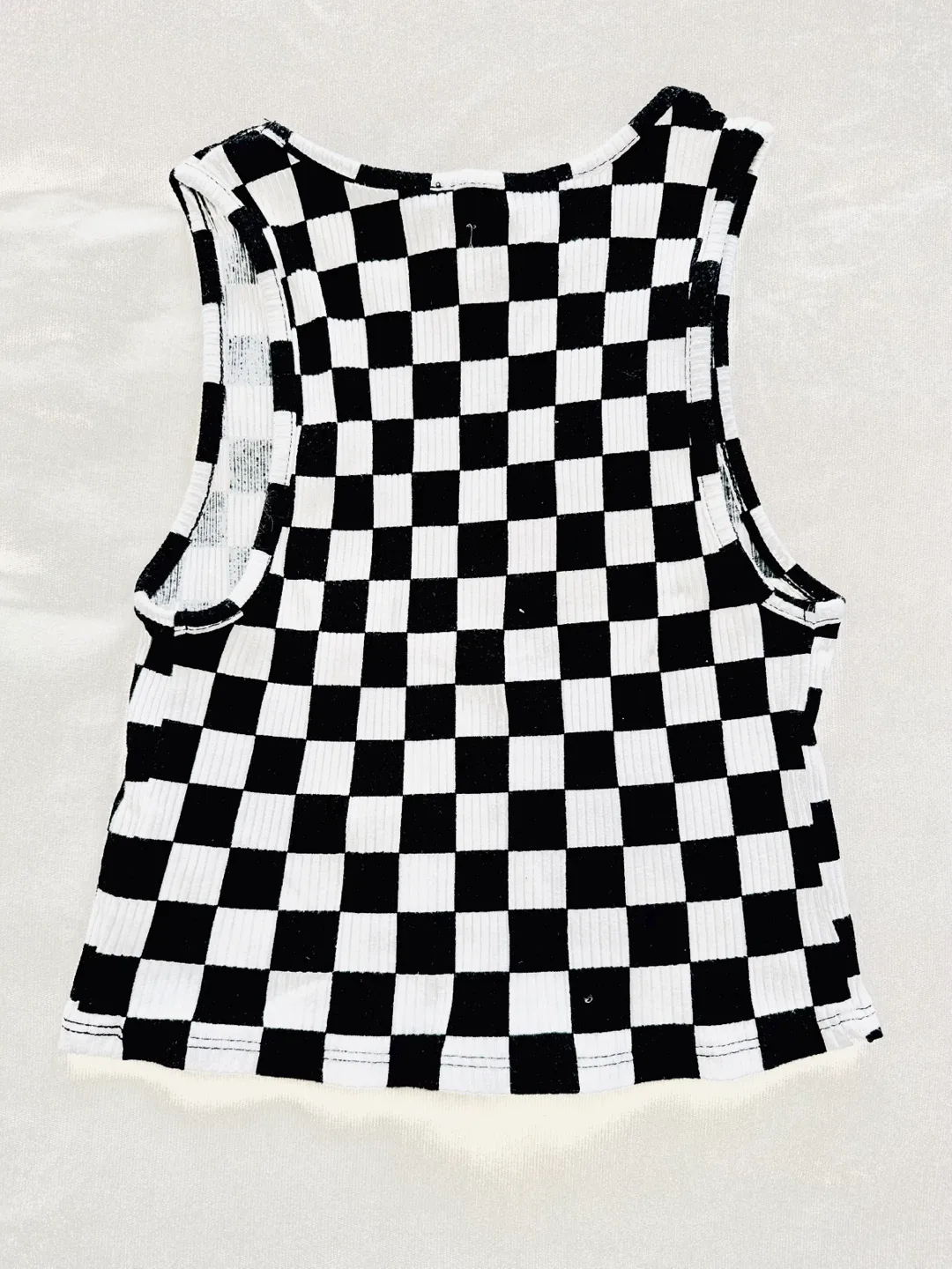 Forever 21 Checkered Tank Top image indicator(4)