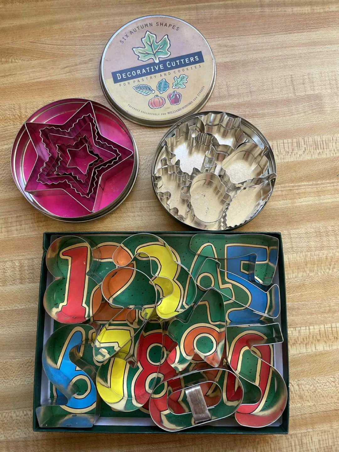 Decorative cookie cutters