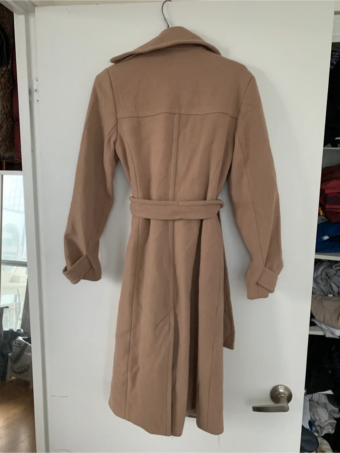Talula Babaton XS Beige Trench Coat image indicator(3)