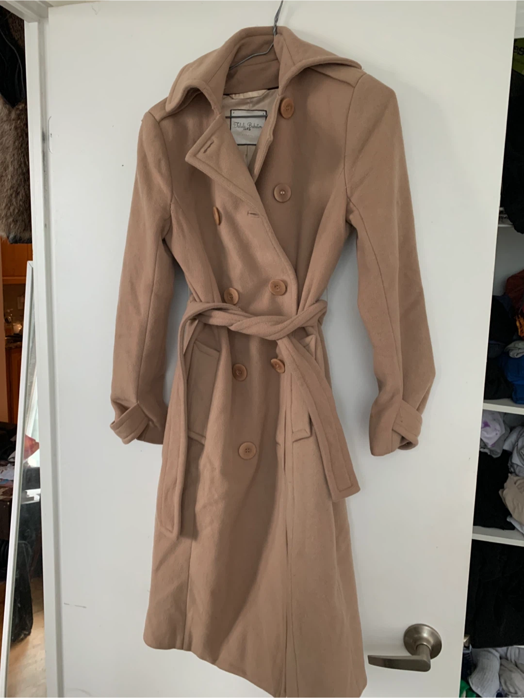 Talula Babaton XS Beige Trench Coat