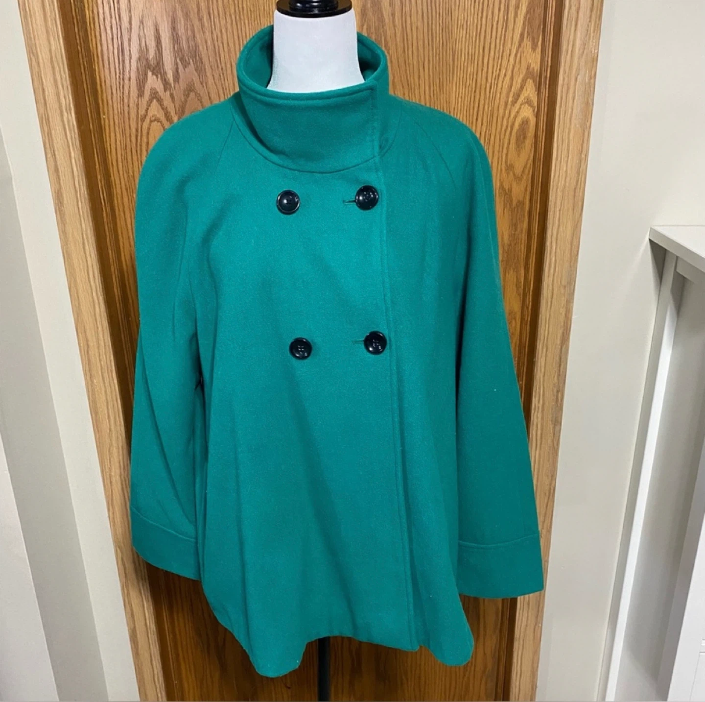 Plus size green winter coat - photo 4