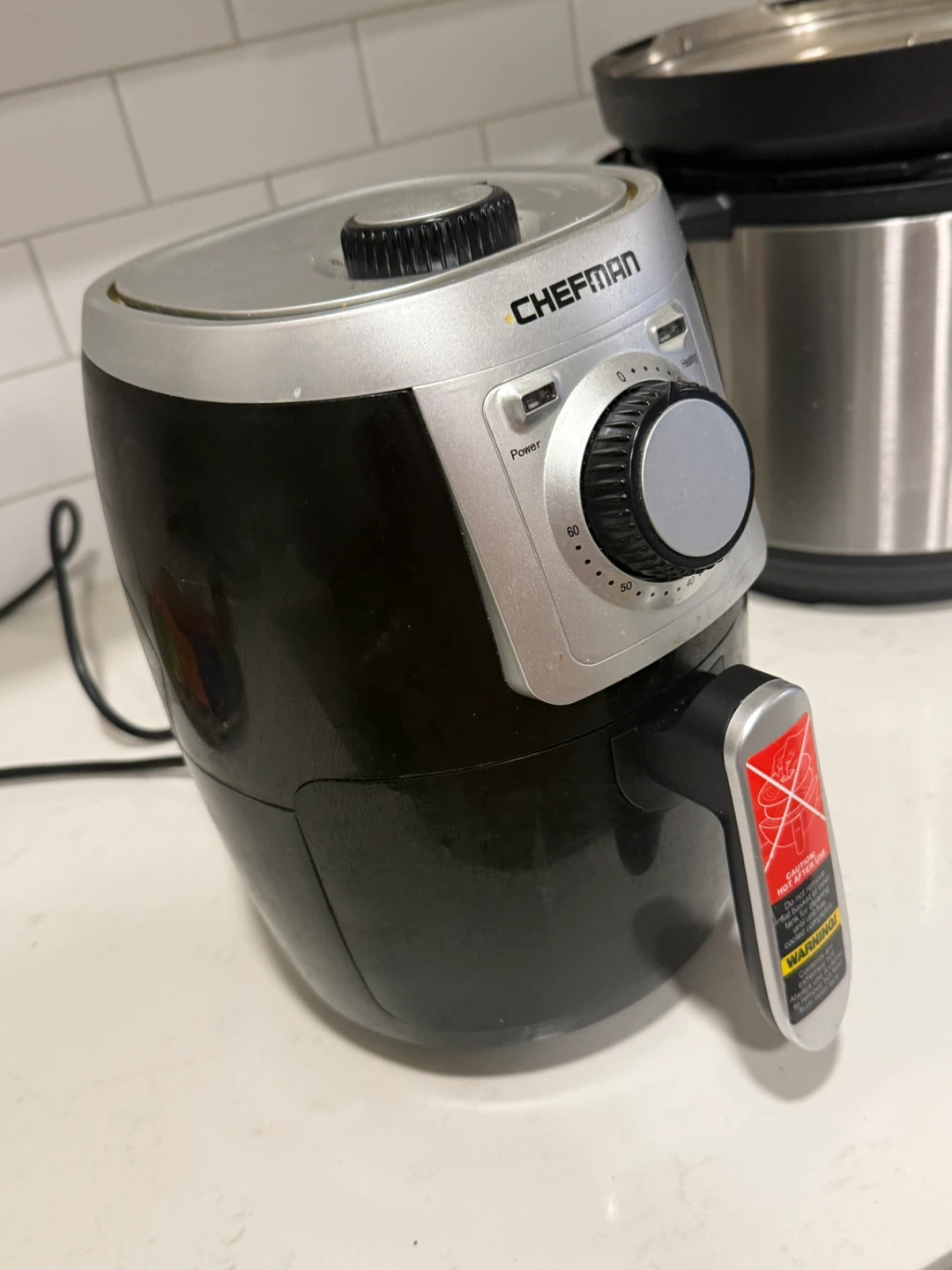 Chefman Air Fryer - Black & Silver - photo 2