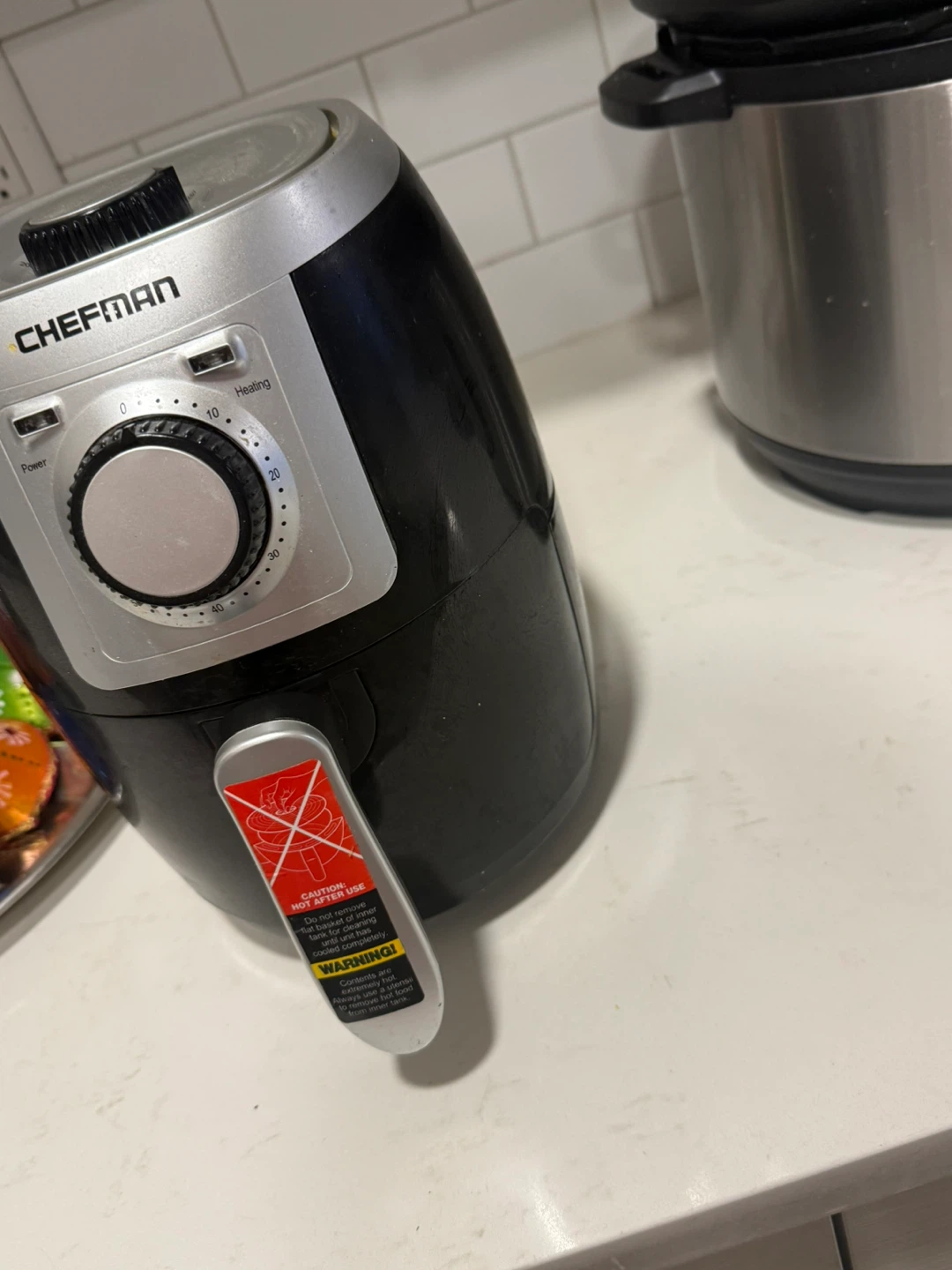 Chefman Air Fryer - Black & Silver - photo 3