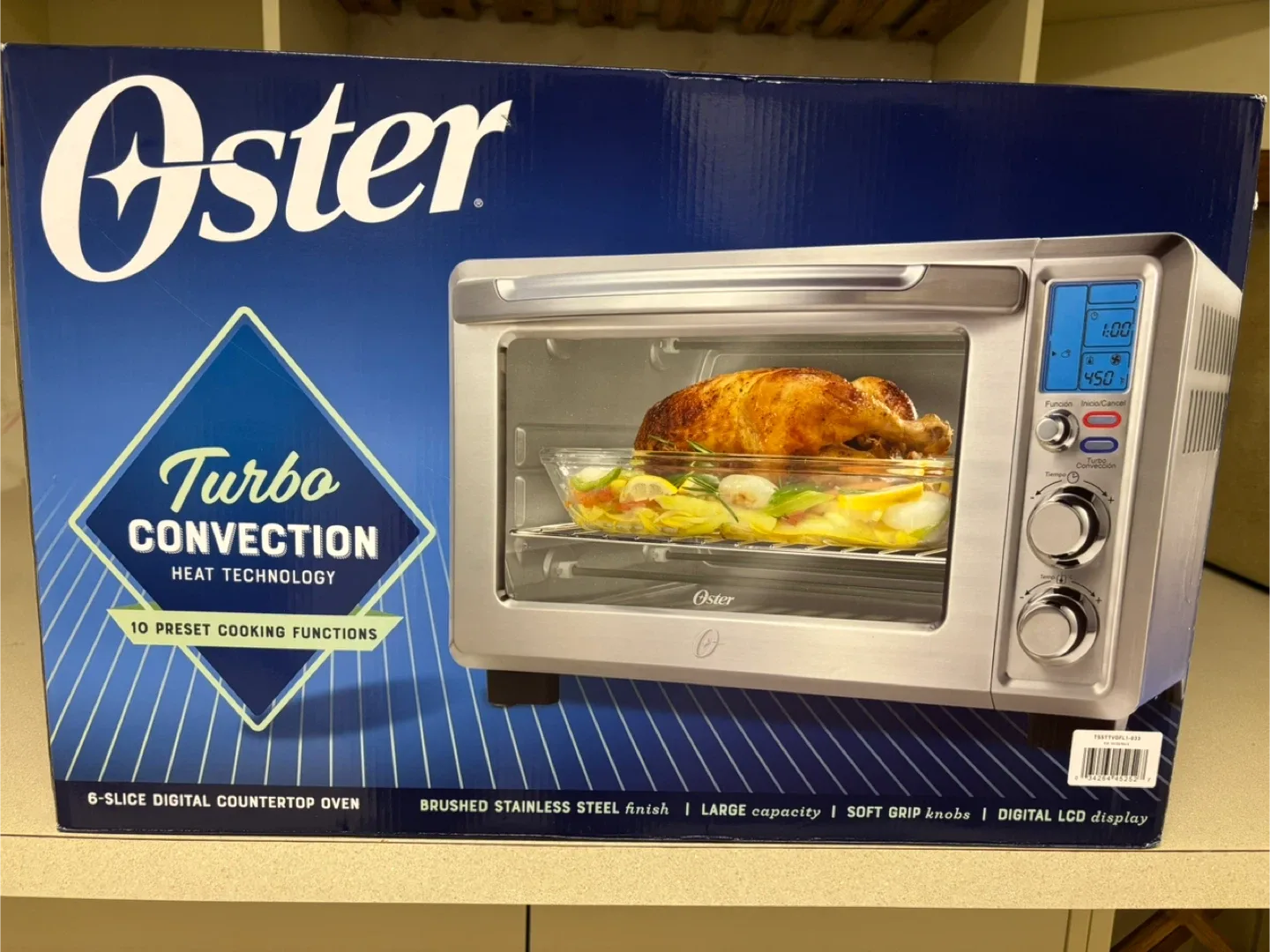 Oster 6-Slice Digital Countertop Oven New! image indicator(2)