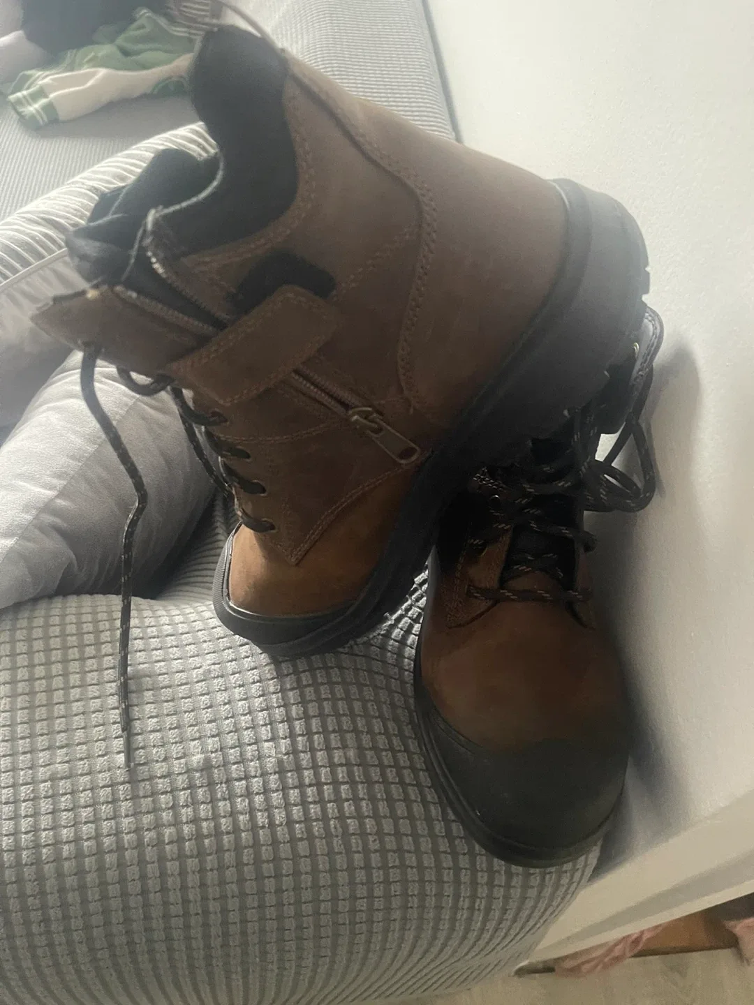 Osprey Brown Leather Work Boots - Size 9 image indicator(4)