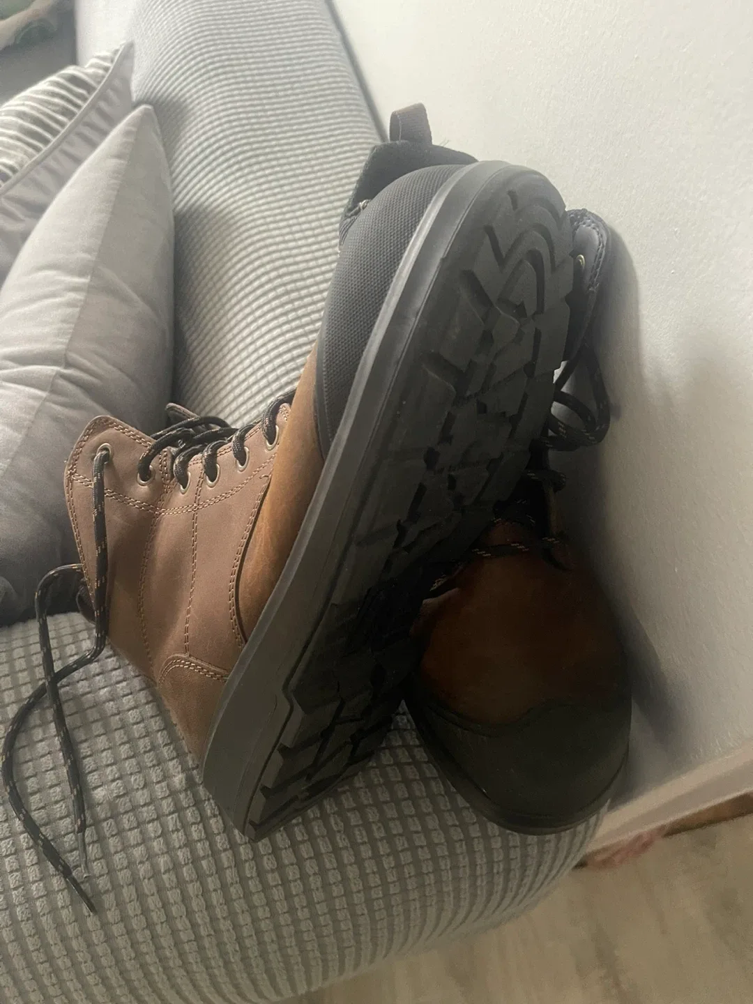 Osprey Brown Leather Work Boots - Size 9 image indicator(3)