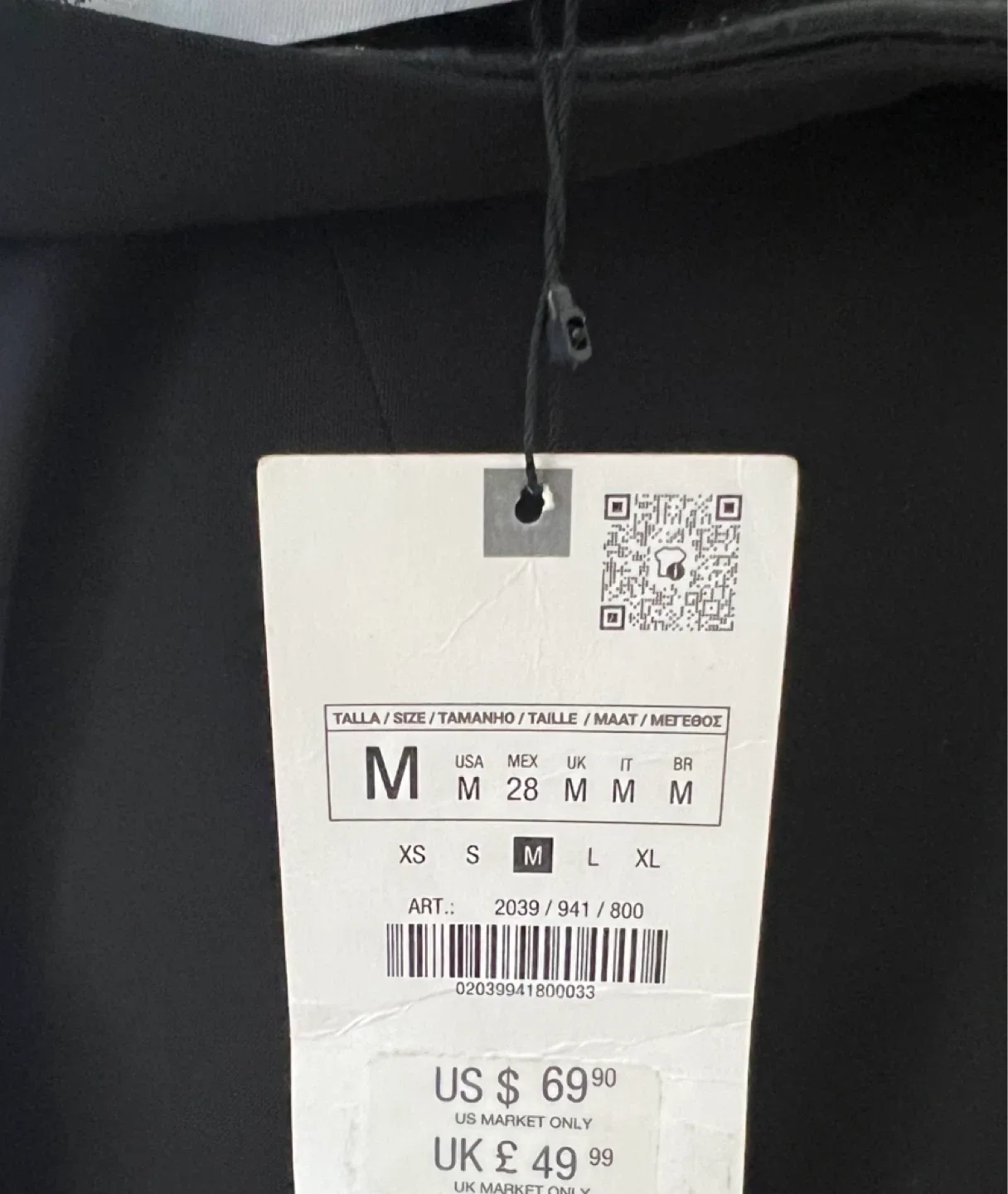 Black One-Shoulder Ruched Midi Dress image indicator(6)