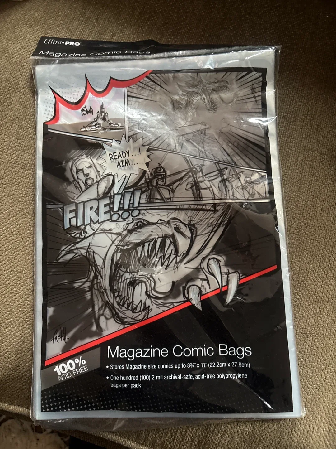 Ultra Pro Magazine Comic Bags (100) thumbnail