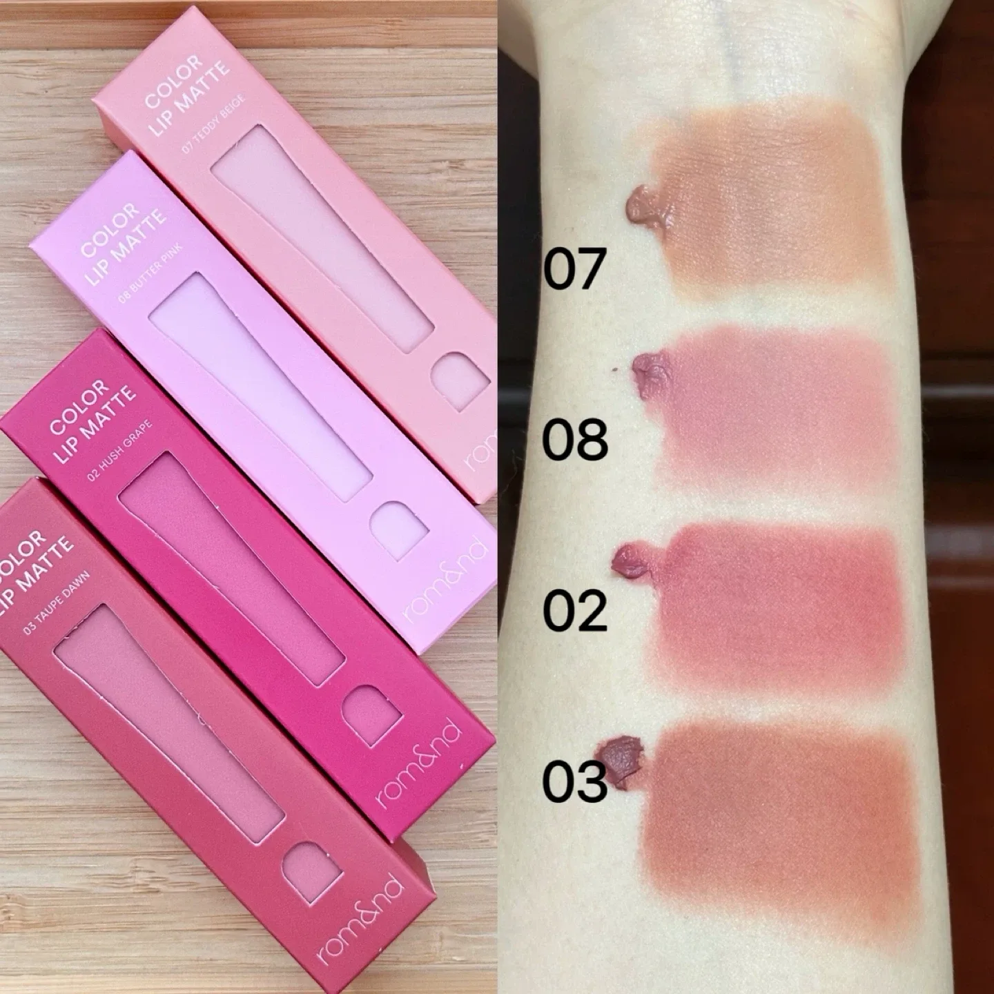 Rom&nd Color Lip Matte - Various Shades thumbnail
