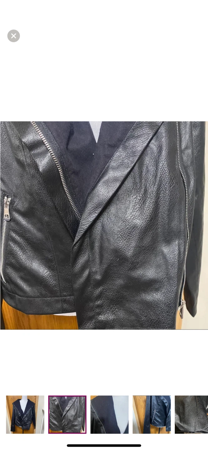 FAUX leather Moro jacket - photo 2