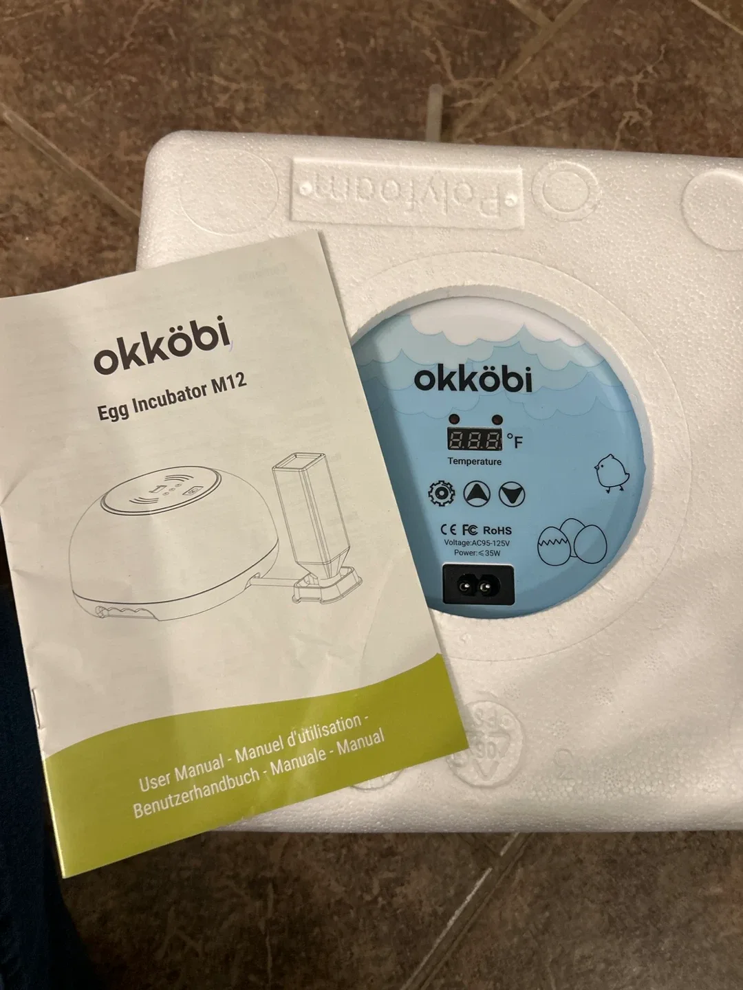 Okkobi Egg Incubator M12 image indicator(2)