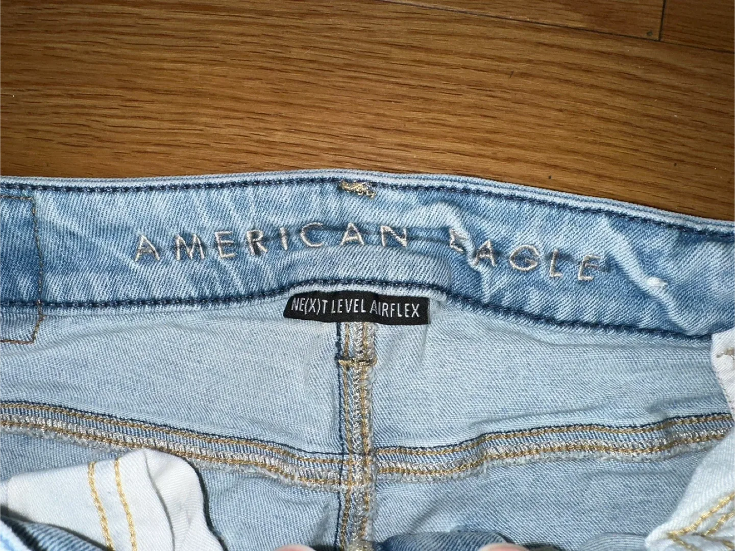 American Eagle Next Level Airflex Ripped Jeans image indicator(3)