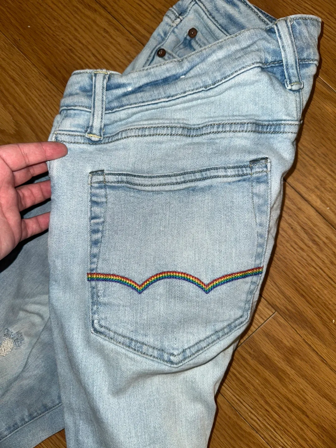 American Eagle Next Level Airflex Ripped Jeans image indicator(2)