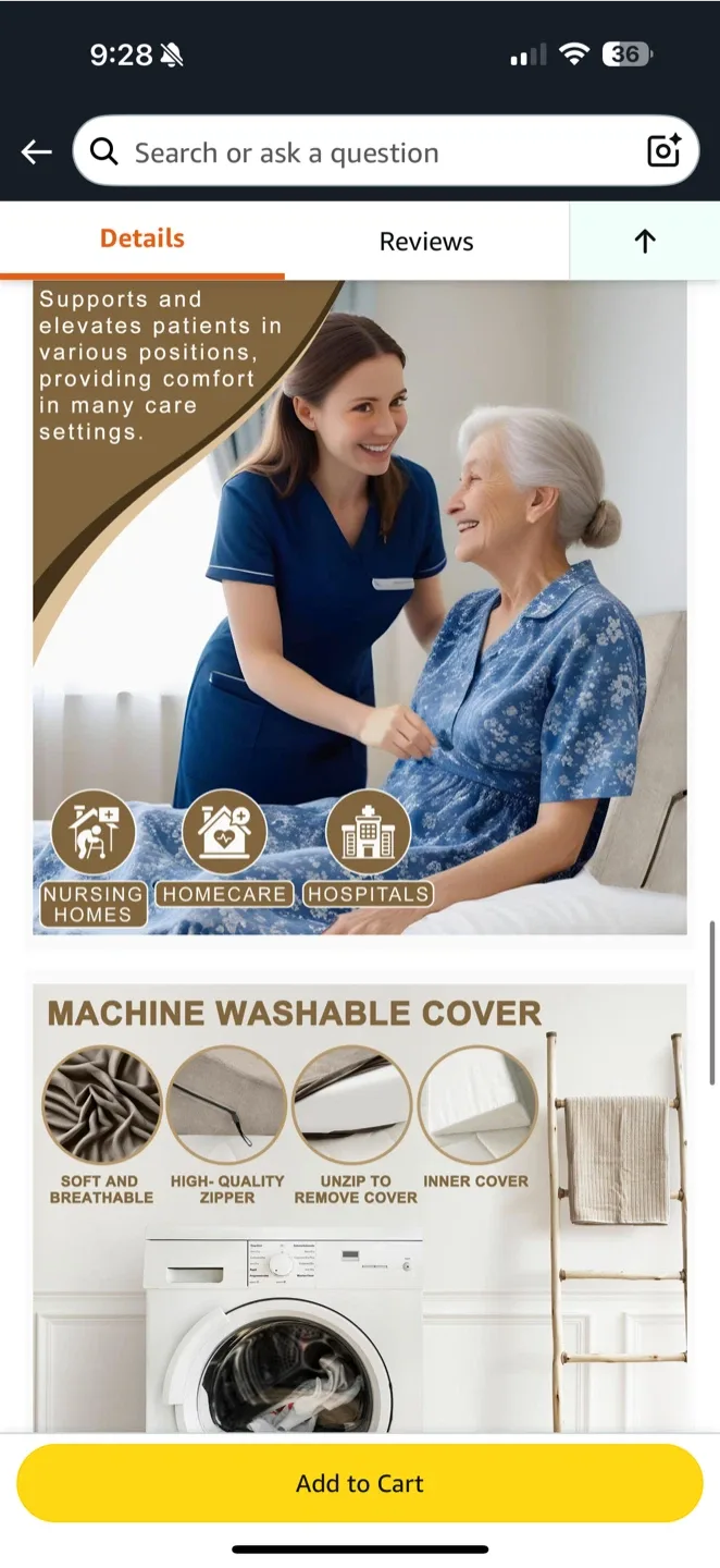 Sokoro Wedge Pillow – Beige (24×24×7”) image indicator(2)